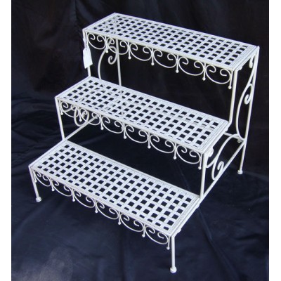 Multi-Storey Designs Decorative Multi-Storey Floor 3 Tier Flower Pot Stand