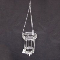 Modern Home Decor Antique Decorative Hanging Plants Wall Basket Metal