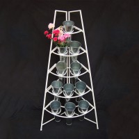 Wholesale Decorative Iron Metal Stand Wedding Flower Pot Display Rack