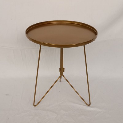 Customize Color Metal Contemporary Modern Round Coffee Table