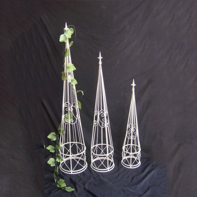 Customize Decorative Round Climbing Plants Metal Garden Trellis