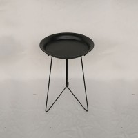 Modern Nordic Style Mini Office Metal Round Coffee Table Metal