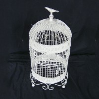 China Custom Garden Metal Stand House Design Big Birds Cage.