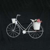 Creative Decoration Cheap 3D Iron Metal Bicycle Wall Decoration